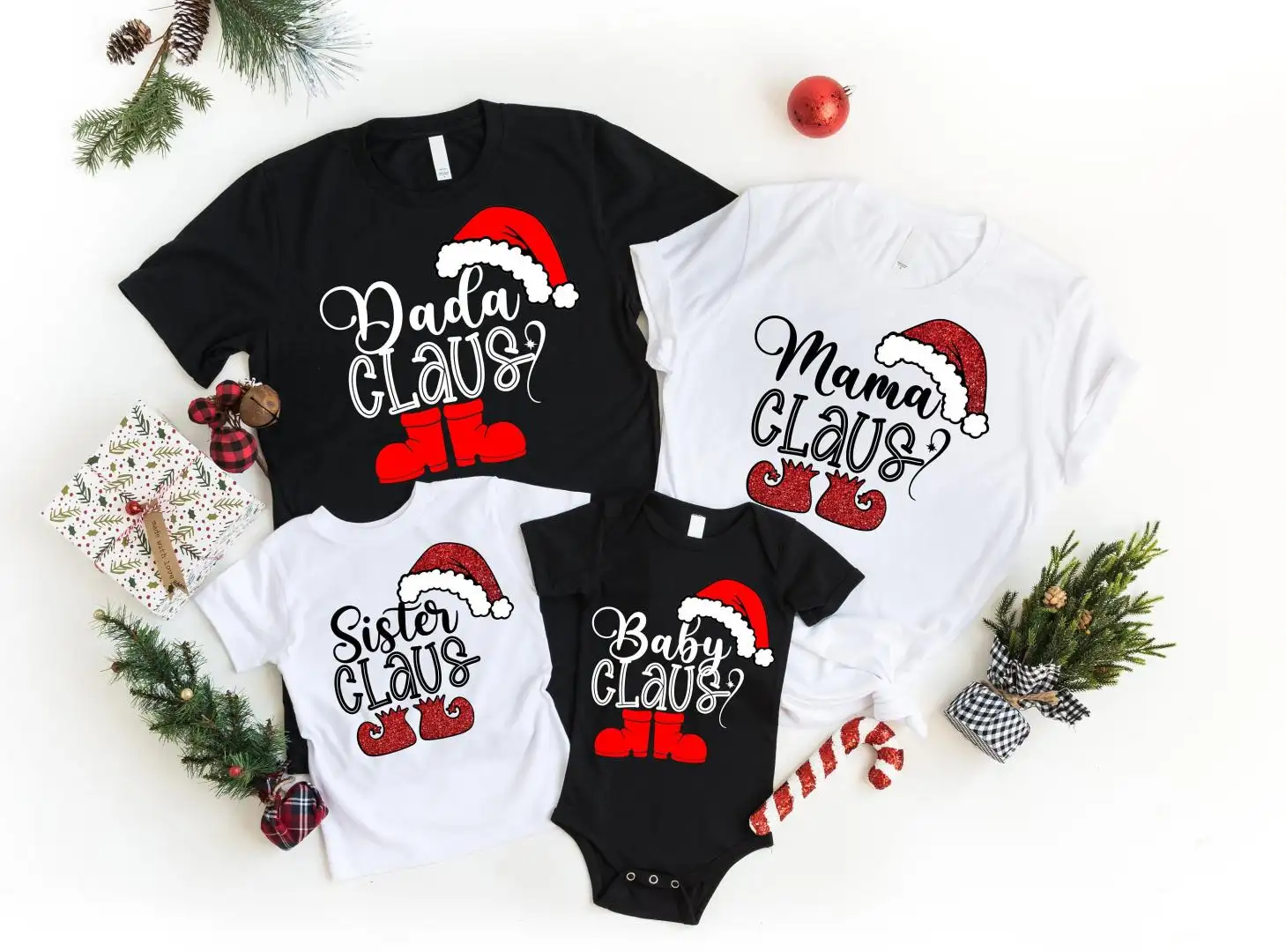 Family Christmas Shirts, Family Claus Shirt, Christmas Santa Claus Shirt, Christmas Matching Shirts, Mama Claus Tee, Daddy Claus Sweatshirt