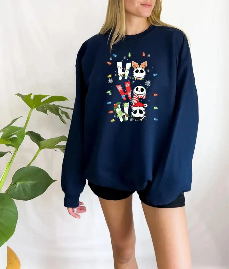 The Nightmare Before Christmas Shirt, Christmas Besties, The Nightmare Before Christmas Main Street Shirt, Disney Skellington Christmas Tee