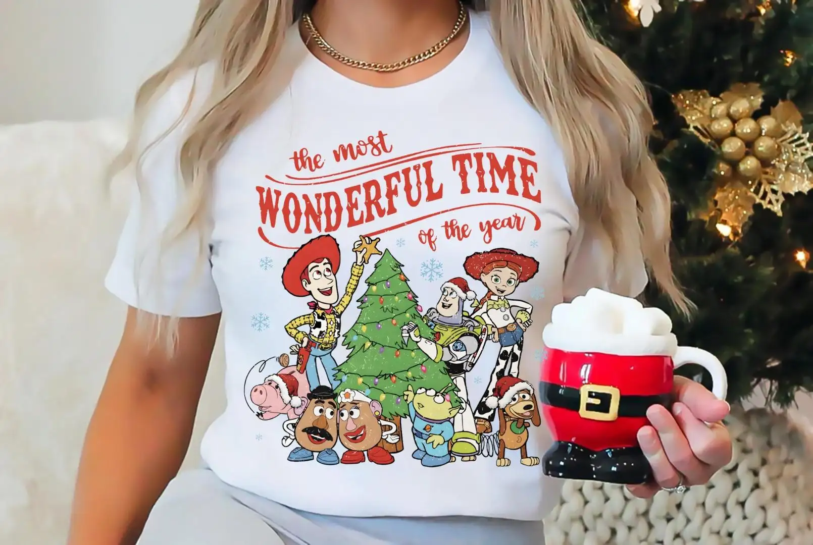 Disney Pixar Toy Story Christmas Shirt, You've Got A Friend In Me, Disney Group Christmas Sweatshirt, Disney Family Christmas Party 2025