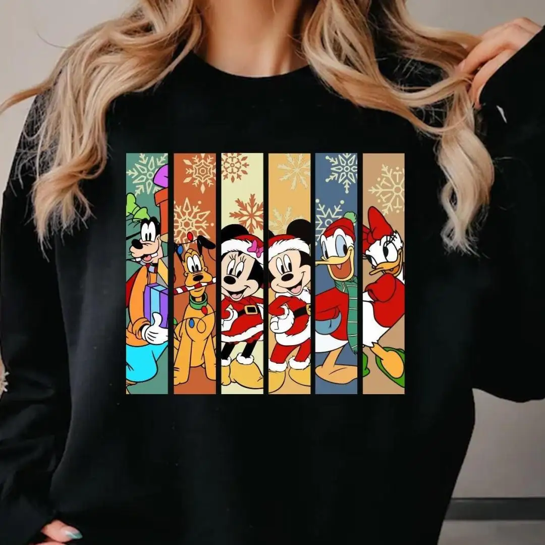Disney Mickey Minnie Christmas Shirt, Christmas Family Shirt, Disneyland Christmas, Custom Disney Family Christmas Shirt, Mickey Christmas