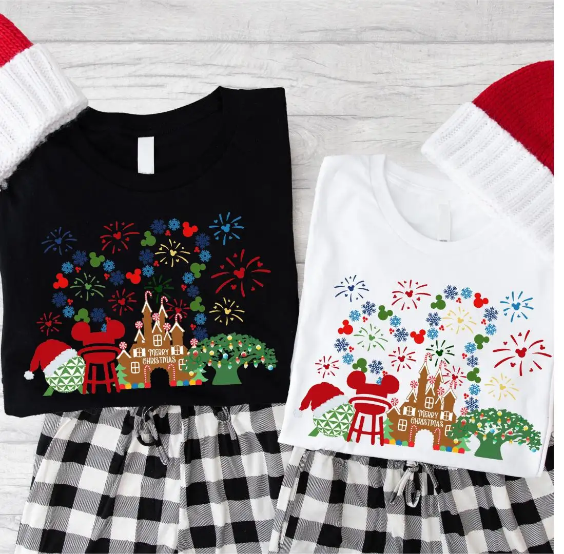 Disney Epcot Christmas Shirt, Christmas Hollywood Studios Sweatshirt, Disneyland Holiday Hoodie, Mickey's Very Merry Christmas Tee