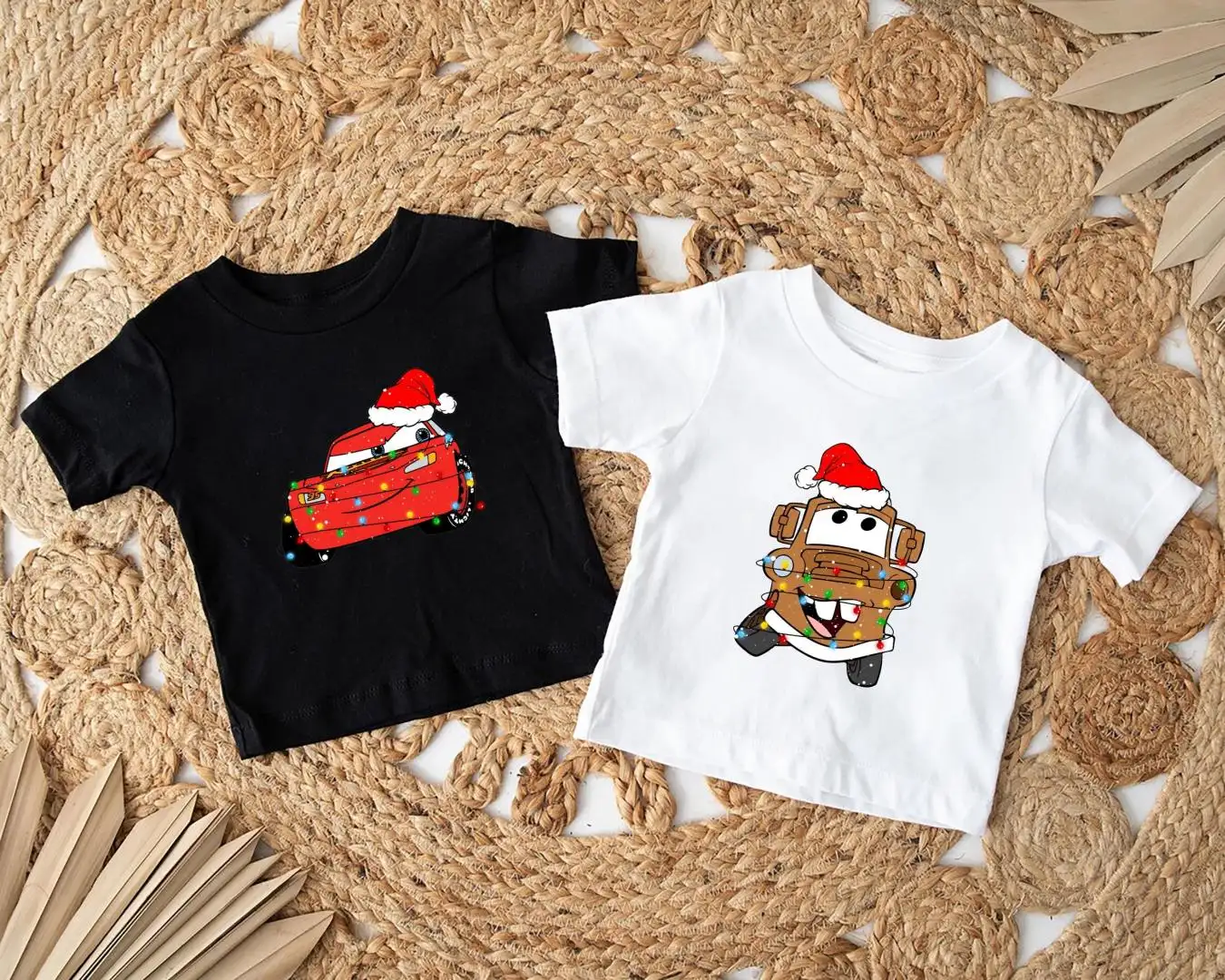 Disney Lightning McQueen Christmas Shirt, Cars Christmas Shirt, Kids Holiday Shirt, Tow Mater Christmas Shirt, Kids Disney Christmas Shirt