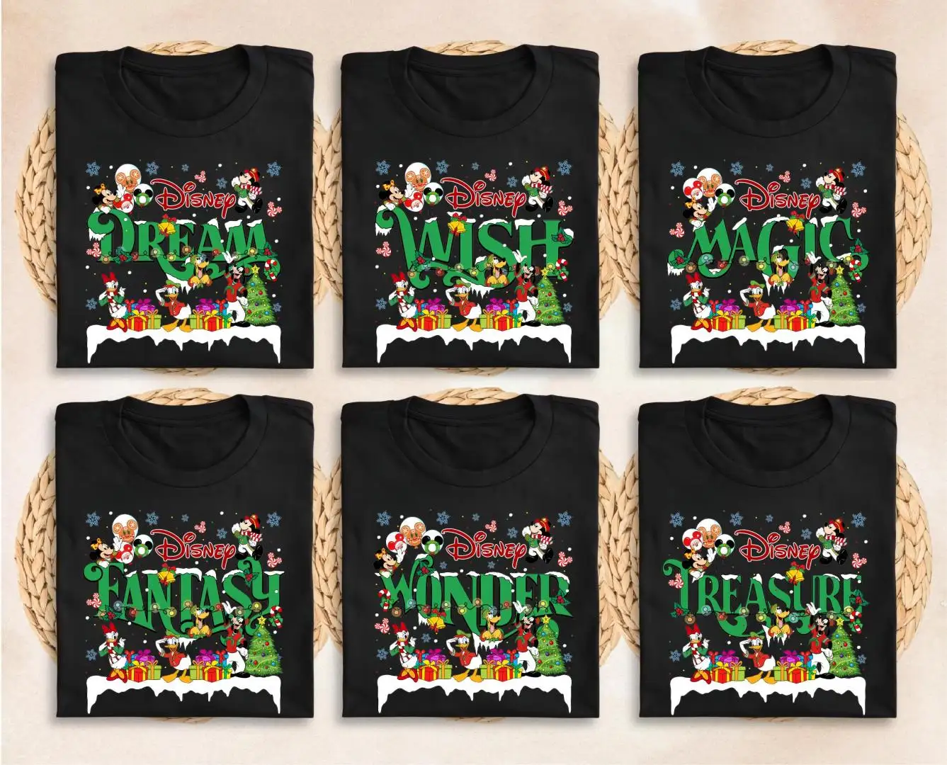 Disney Christmas Cruise 2025 Shirt, Mickey & Co Cruisemas Sweatshirt, Disney Wonder Shirt, Disney Wish Hoodie, Christmas Family Cruise Tee