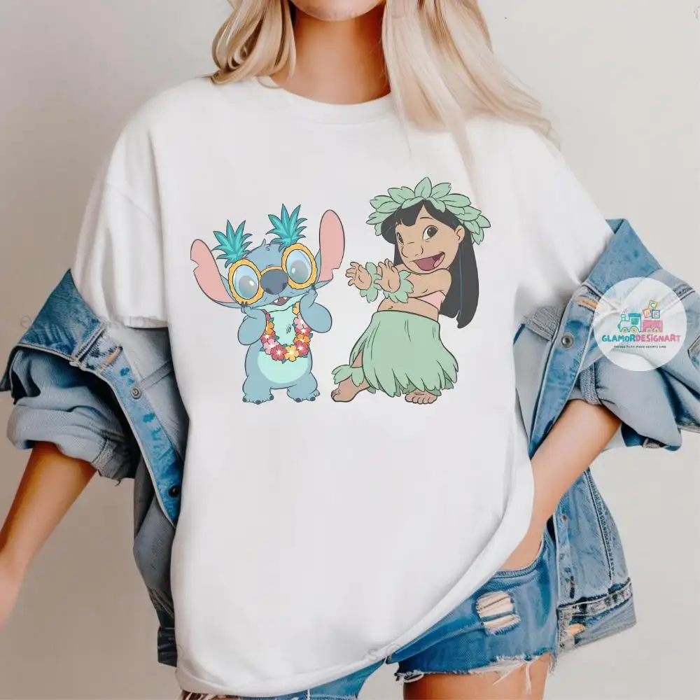Disney Lilo and Stitch Aloha Shirt for Family Vacation