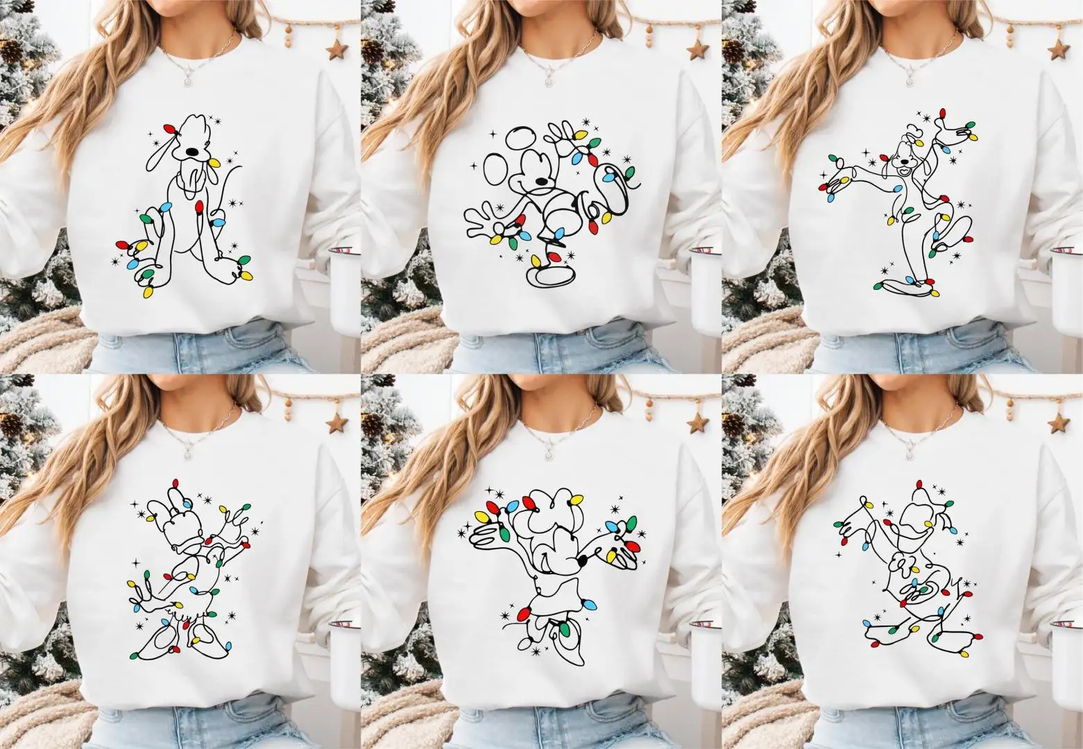 Mickey & Friends Christmas Shirt, Disneyland 2025 Christmas Shirt, Very Merry Christmas Hoodie, Disney Family Christmas Sweatshirt