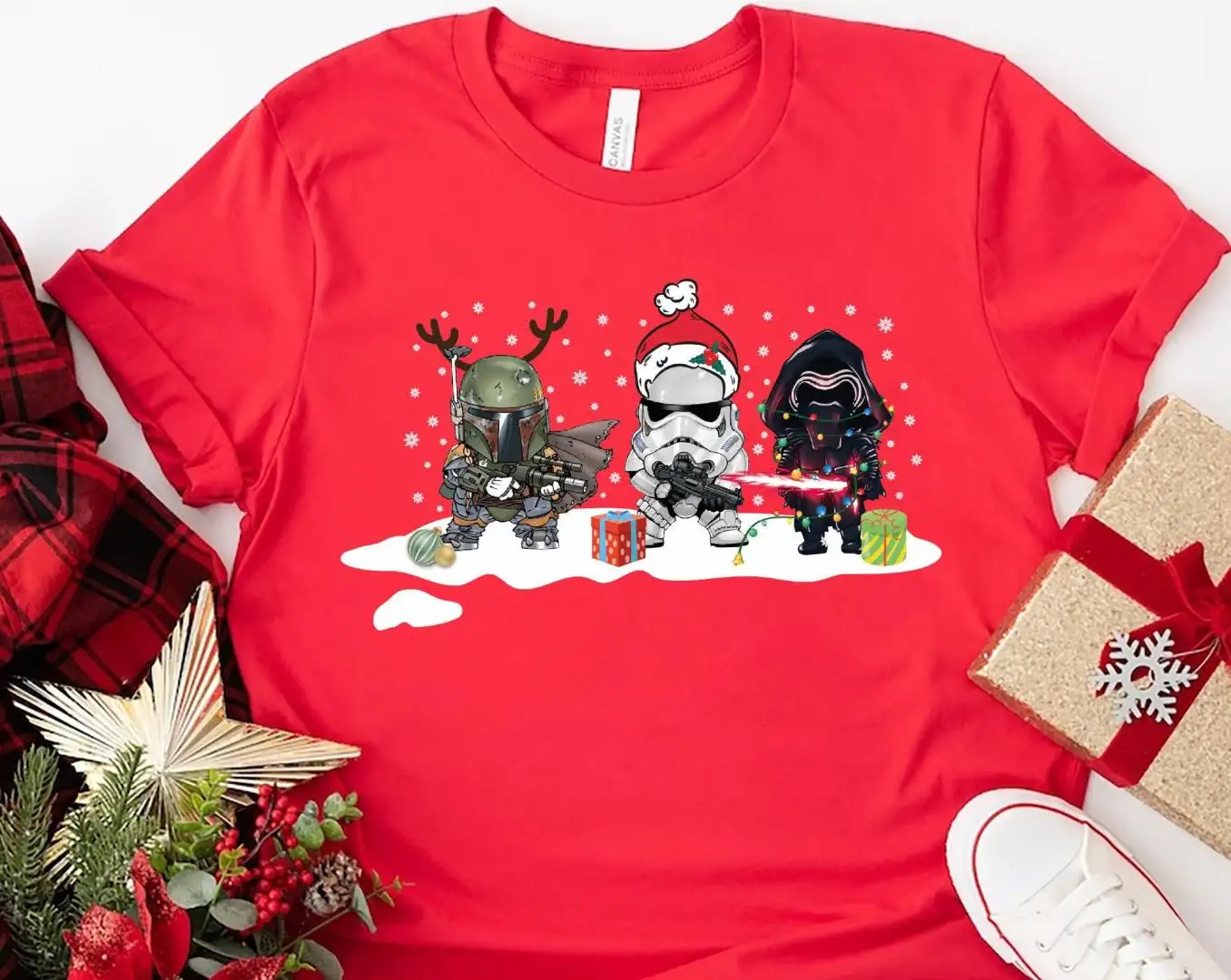 Star Wars Christmas Shirt, Disney Christmas 2025 Shirt, Minnie Mickey Christmas Shirt, Disneyland Christmas, Mickey Minnie Christmas Tee