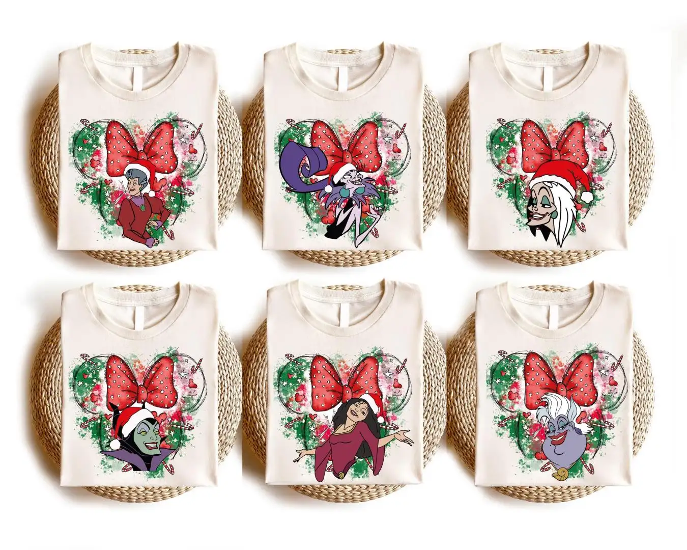 Disney Villains Christmas Shirt, Ursula Christmas Shirt, Bad Girls Christmas Tee, Christmas Maleficent Shirt, Bad Witches Christmas Party