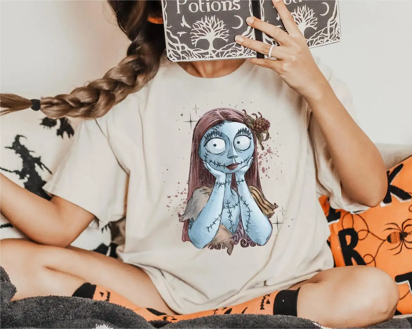 The Nightmare Before Christmas Sally Shirt, Halloween Girls Trip Tee, Disney Sally Née Finklestein Sweatshirt, Disney Spooky Season Shirt