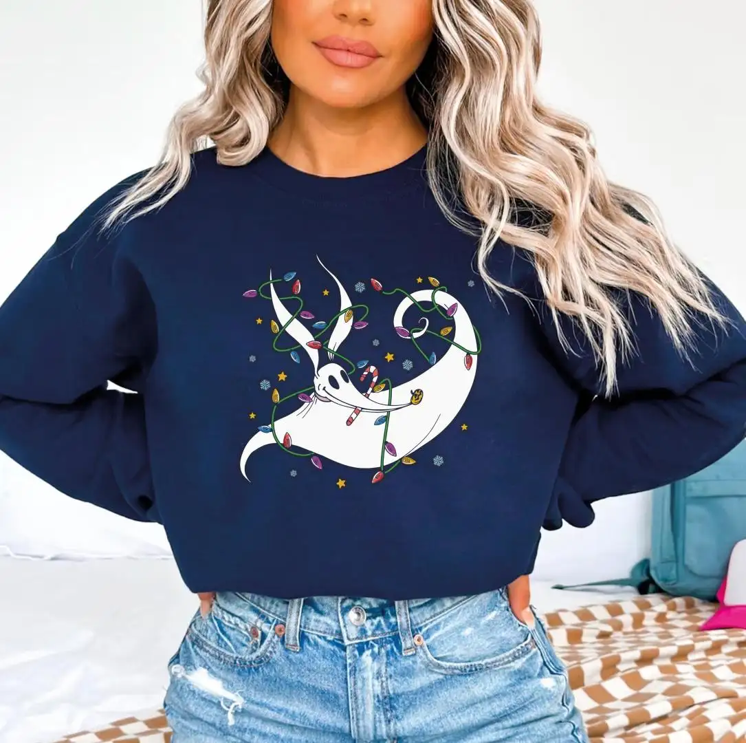 Zero Dog Sweatshirt, Zero Dog Sweatshirt, The Nightmare Before Christmas Shirt, Christmas Dog Shirt, Disney Christmas Zero Dog Shirt