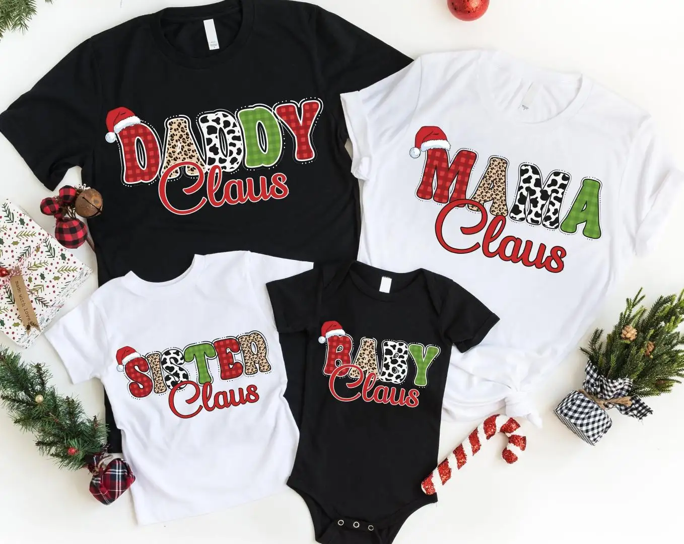 Family Christmas Shirts, Family Claus Shirt, Mama Claus Tee, Christmas Matching Shirts, Christmas Santa Claus Shirt, Daddy Claus Sweatshirt