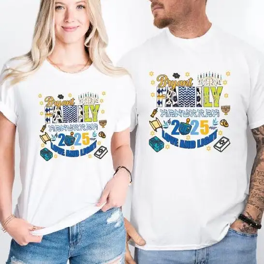 Hanukkah Family Shirt, Chanukah Shirt, Festival of Lights Shirt, Jewish Christmas Sweater, Jewish Family Shirt, Jewish Holiday Sweatshirt