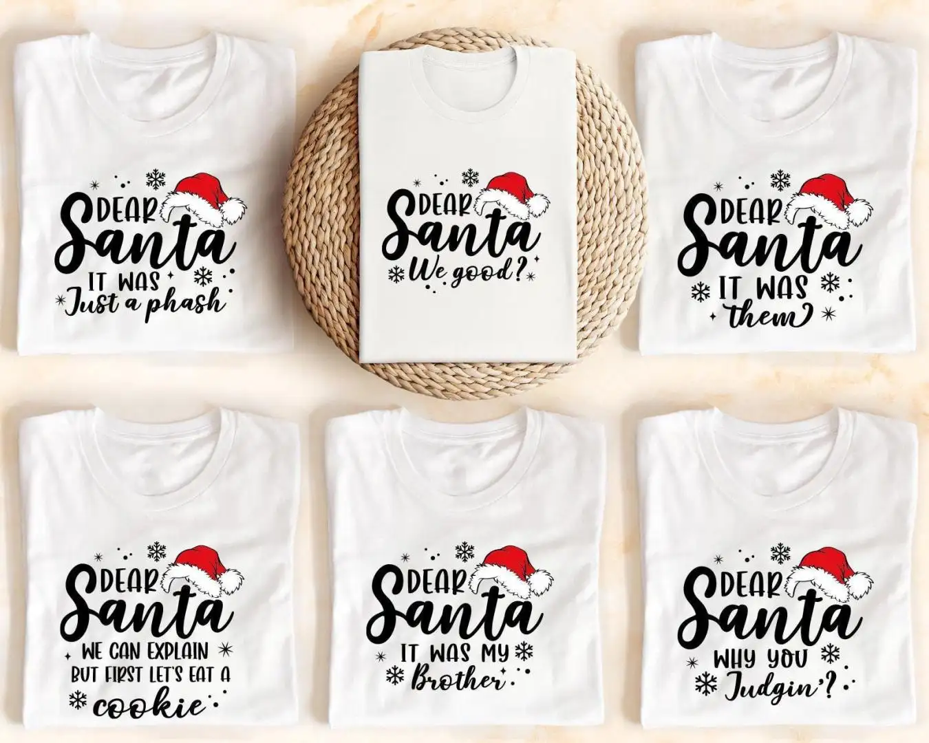 Dear Santa Sweatshirt, Holiday Pajamas Shirt, Matching Family Christmas Shirts, Christmas Party Shirts, Christmas Santa Sweatshirts