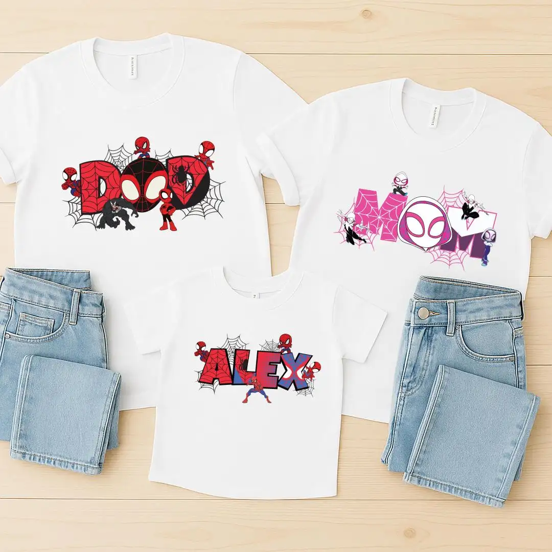 Marvel Spiderman Family Shirt for Kids