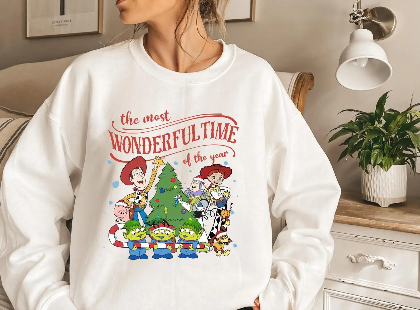 Christmas Toy Story Sweatshirt, Disney Pixar Toy Story Christmas, Disney Family Christmas Party 2025 Sweater, You Ve Got A Friend In Me Shirt