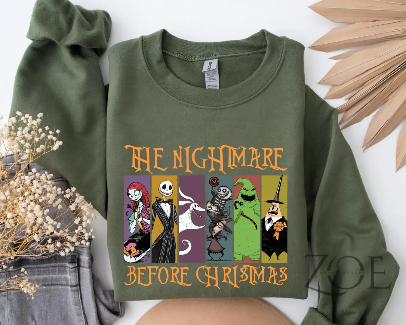 Retro Haunted Mansion Sweatshirt, Family Vacation Gift, Nightmare Before Christmas Disney Halloween Unisex Shirt