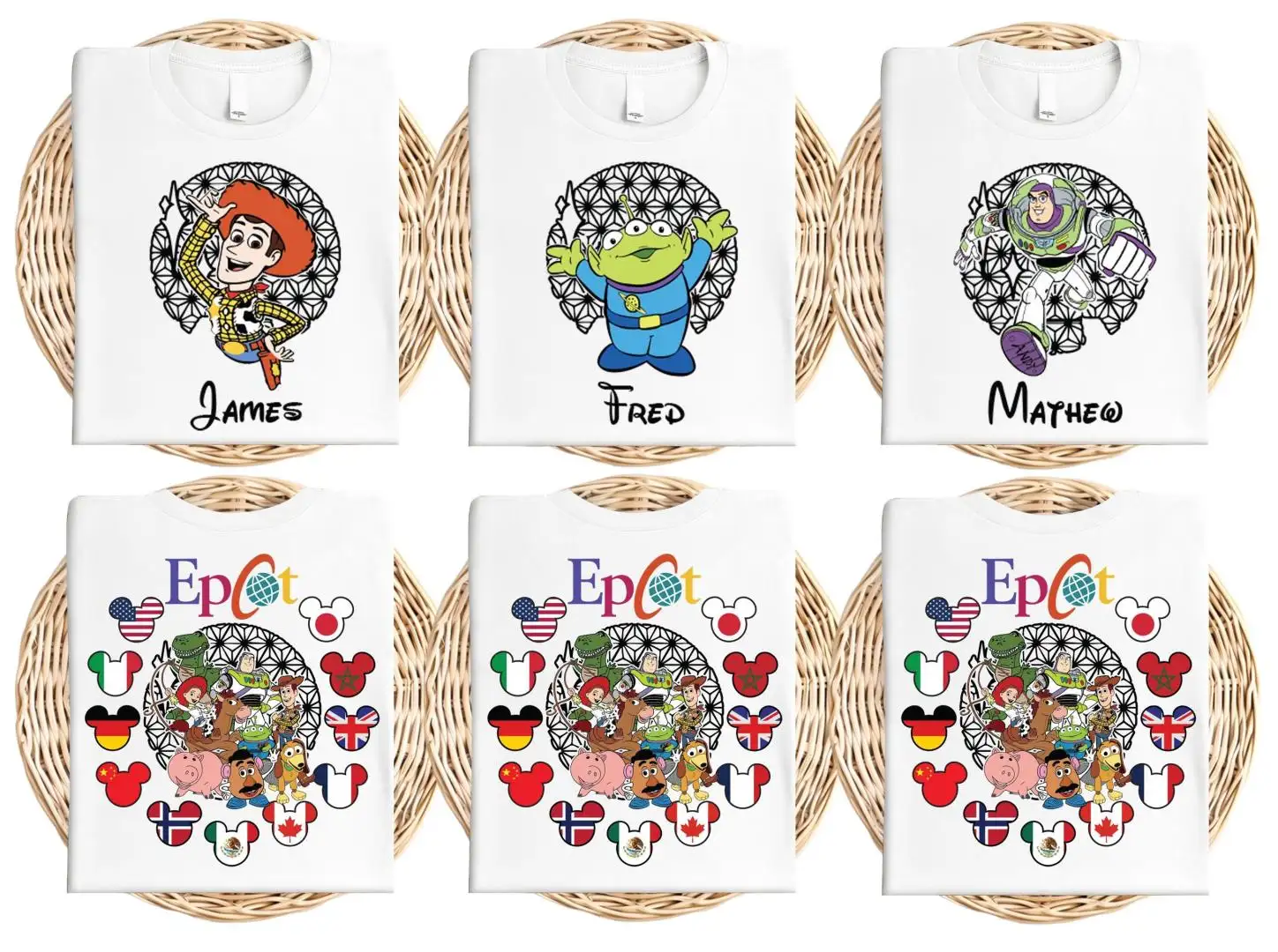 Personalized Disney Epcot Toy Story Shirt