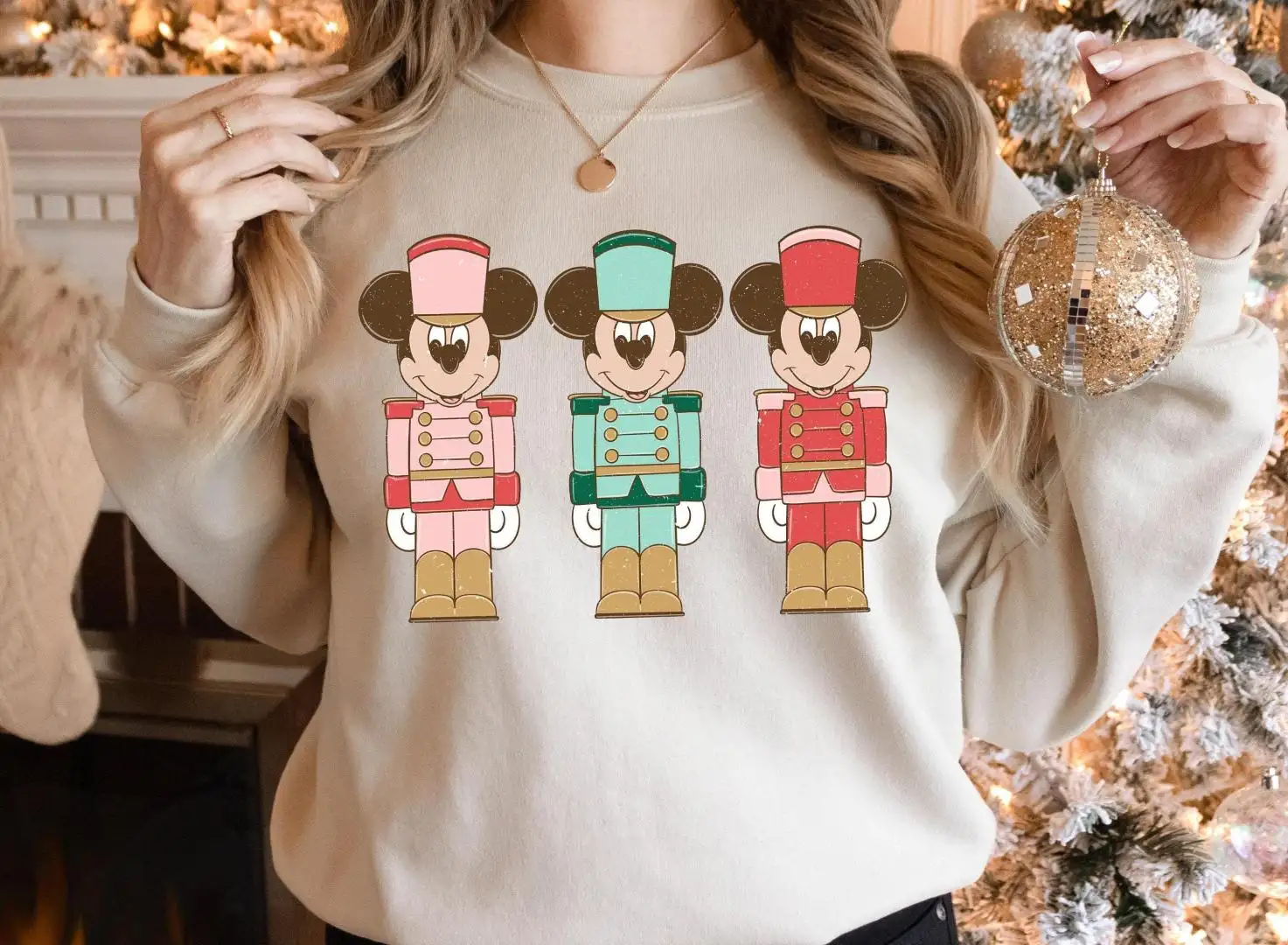 Disney Mickey Nutcracker Christmas Shirt, Christmas Trip Tee, Christmas Holiday TeeSweatshirt, Christmas Mickey Mouse Nutcracker Shirt