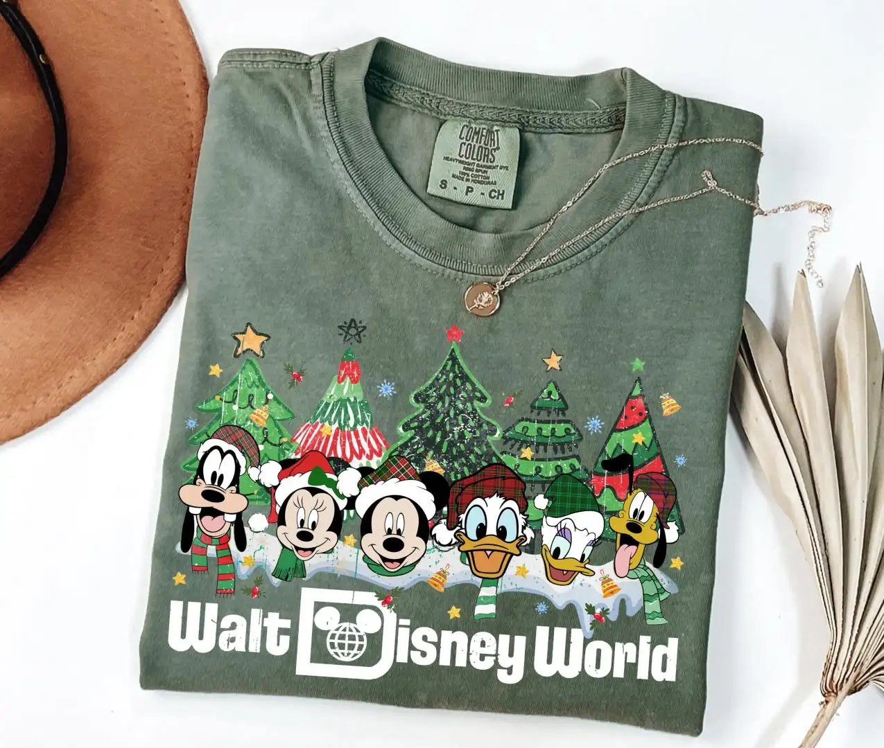 Vintage Walt Disney World Christmas Shirt, Disney Family Christmas, Disney Matching Christmas Shirt, Disney Mickey And Friends Christmas Shirt