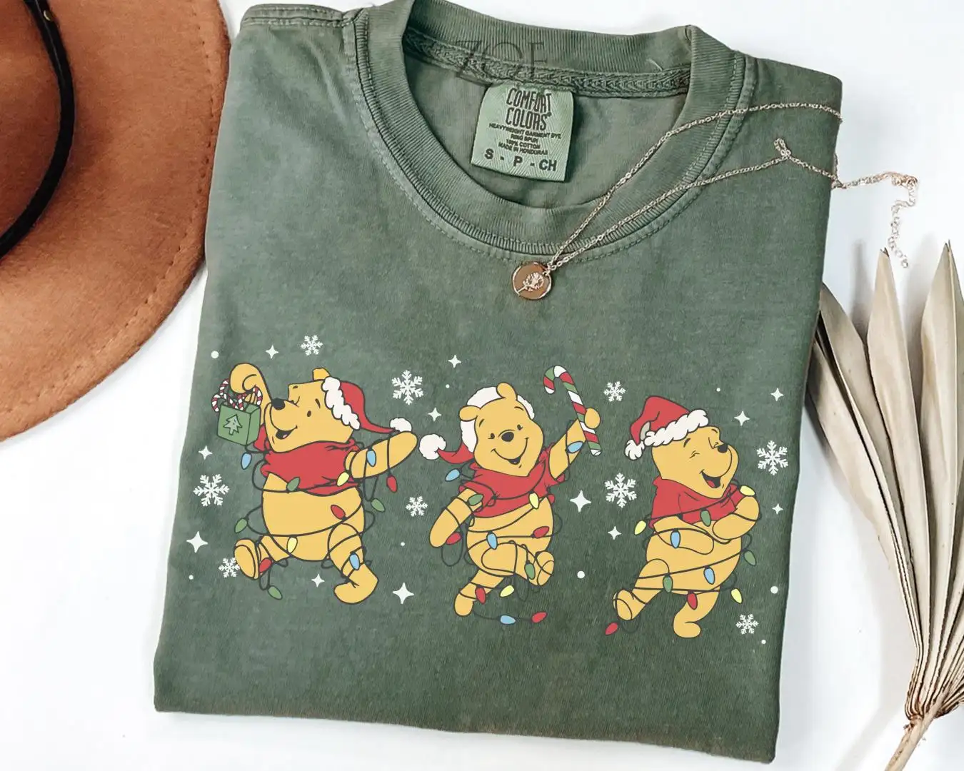 Retro Pooh Christmas Shirt, Christmas Part 2025 Shirt, Winnie Christmas Shirt, Disney Christmas Holiday Shirt, Disneyland Christmas