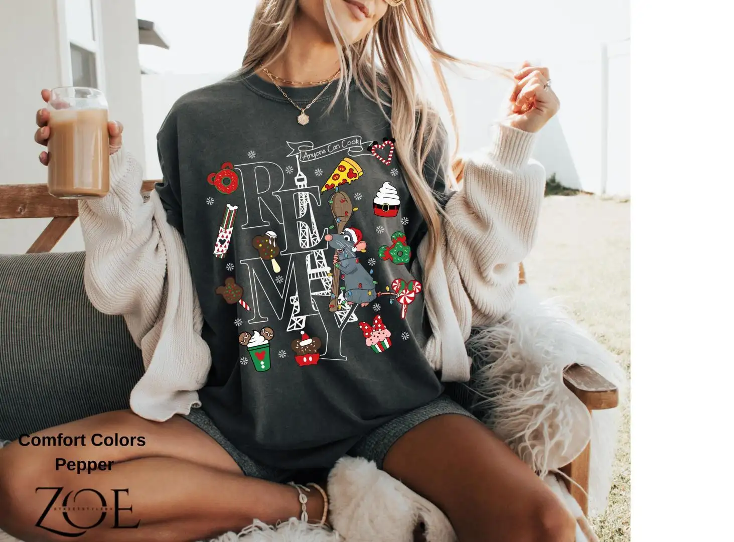 Retro Disney Ratatouille Christmas Shirt, Chef Remy Christmas Shirt, Disney Chef Remy Shirt, Disney Christmas Shirt, Disney Ratatouille Tee