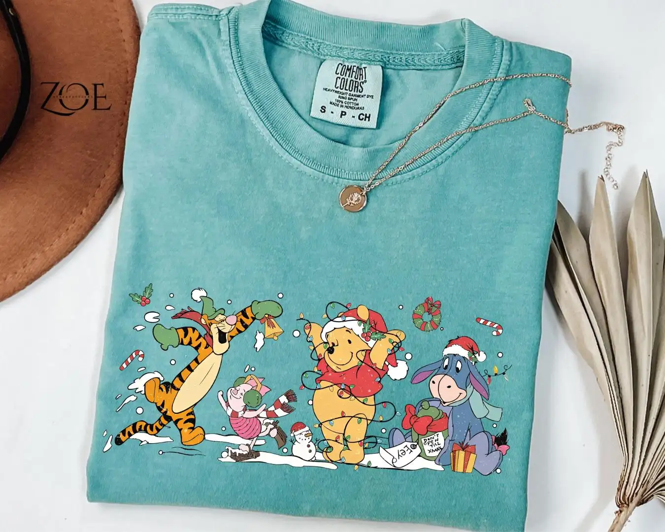 Retro Winnie Christmas Shirts, Winnie and Friends Christmas Shirt, Disney Shirt, Christmas Gifts, Disney Merry Christmas 2025 Shirt