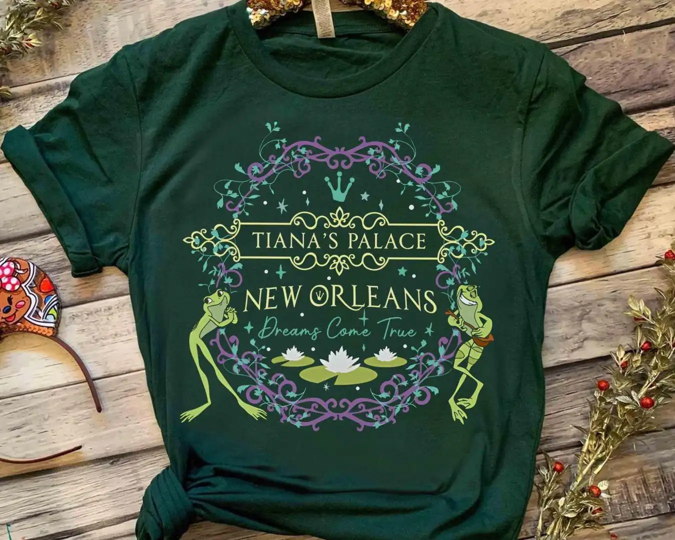 Vintage Disney Princess & The Frog Tiana's Bayou Adventure Shirt
