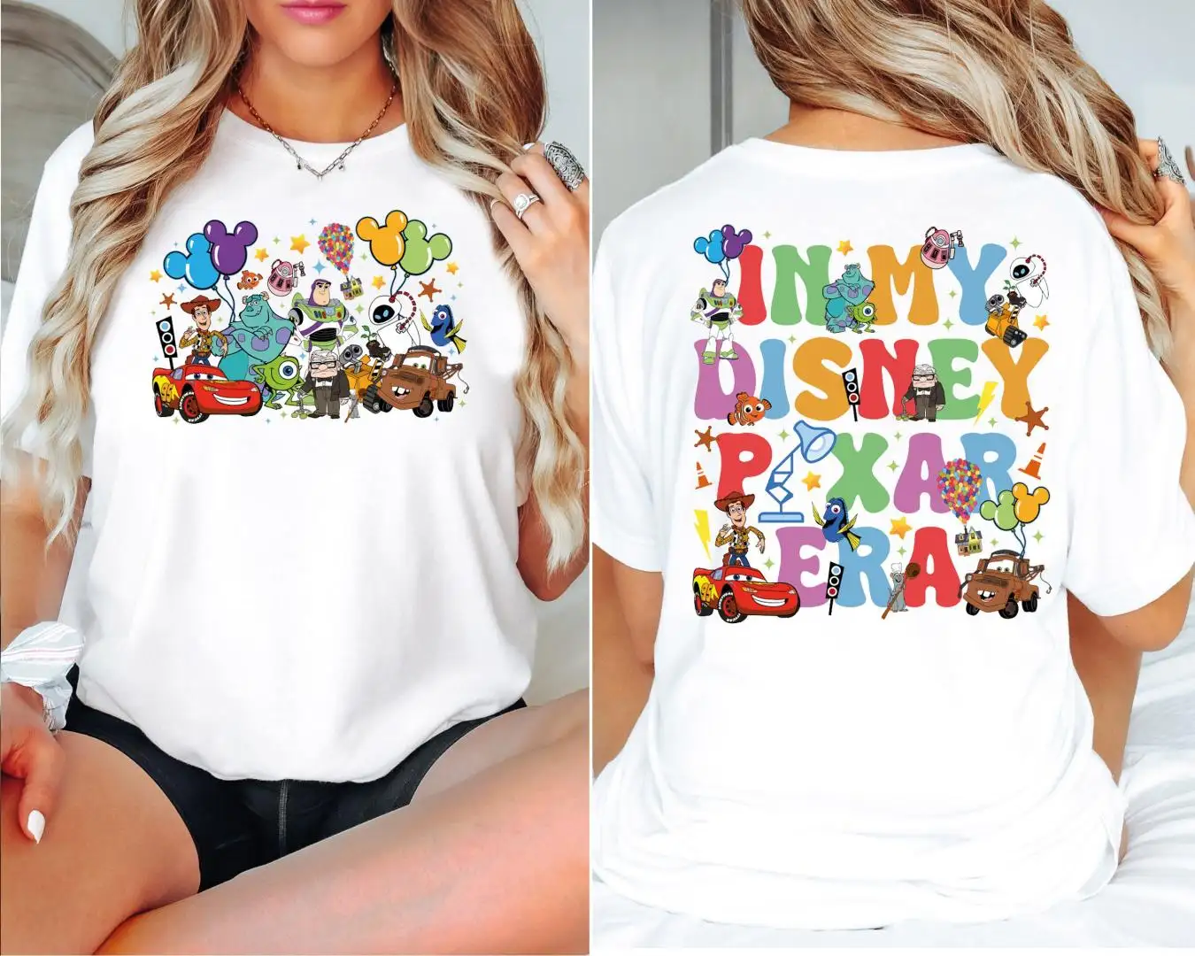 Disney Pixar Era Vacation Shirt for Fans