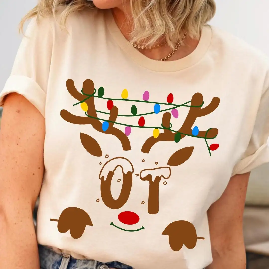 Christmas Occupational Therapy Reindeer Shirt, Christmas Gift For Occupational Therapist Shirt, Holiday OT Gift, Xmas OTA Shirt