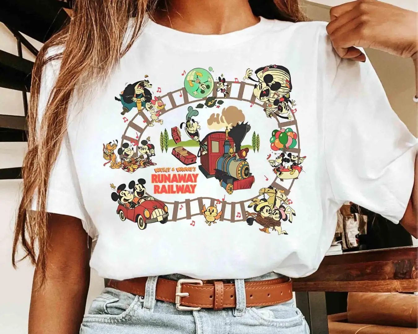 Disney Runaway Railway Shirt for Family Holiday Trip