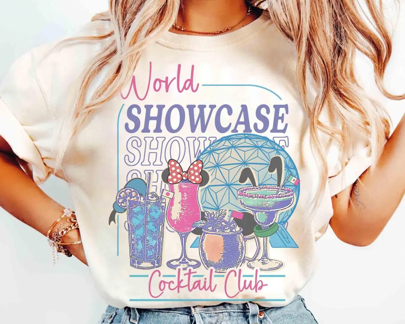 Disney World Drinking Around The World Shirt