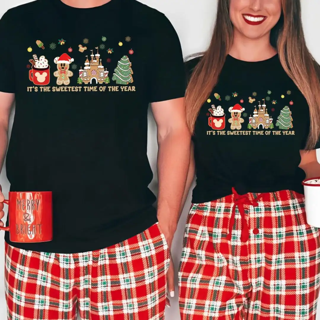 Disney Christmas Shirt, It's The Sweetest Of The Year Shirt, Christmas Party Shirt, Christmas Women's shirt, Disneyland Trip Shirt, Mickey