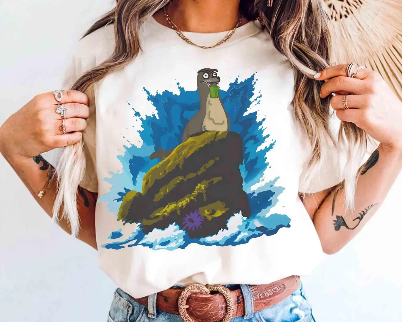 Disney Pixar Finding Nemo Gerald Shirt for Family Trip