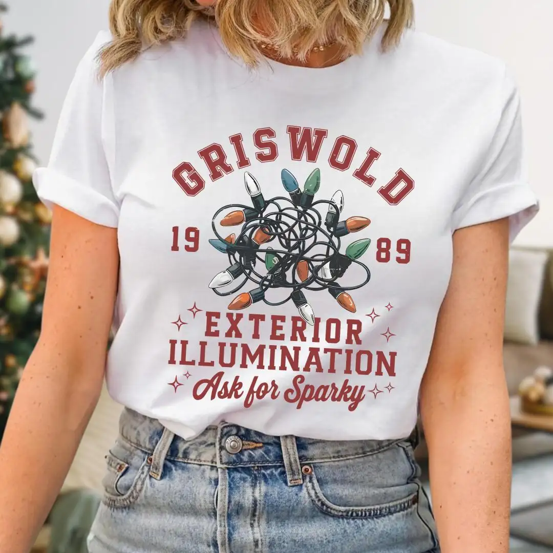 Griswold Christmas Shirt, Family Xmas Gift, Griswold Family Exterior Illumination Shirt, Christmas Movie Shirt, Funny Holiday Shirt