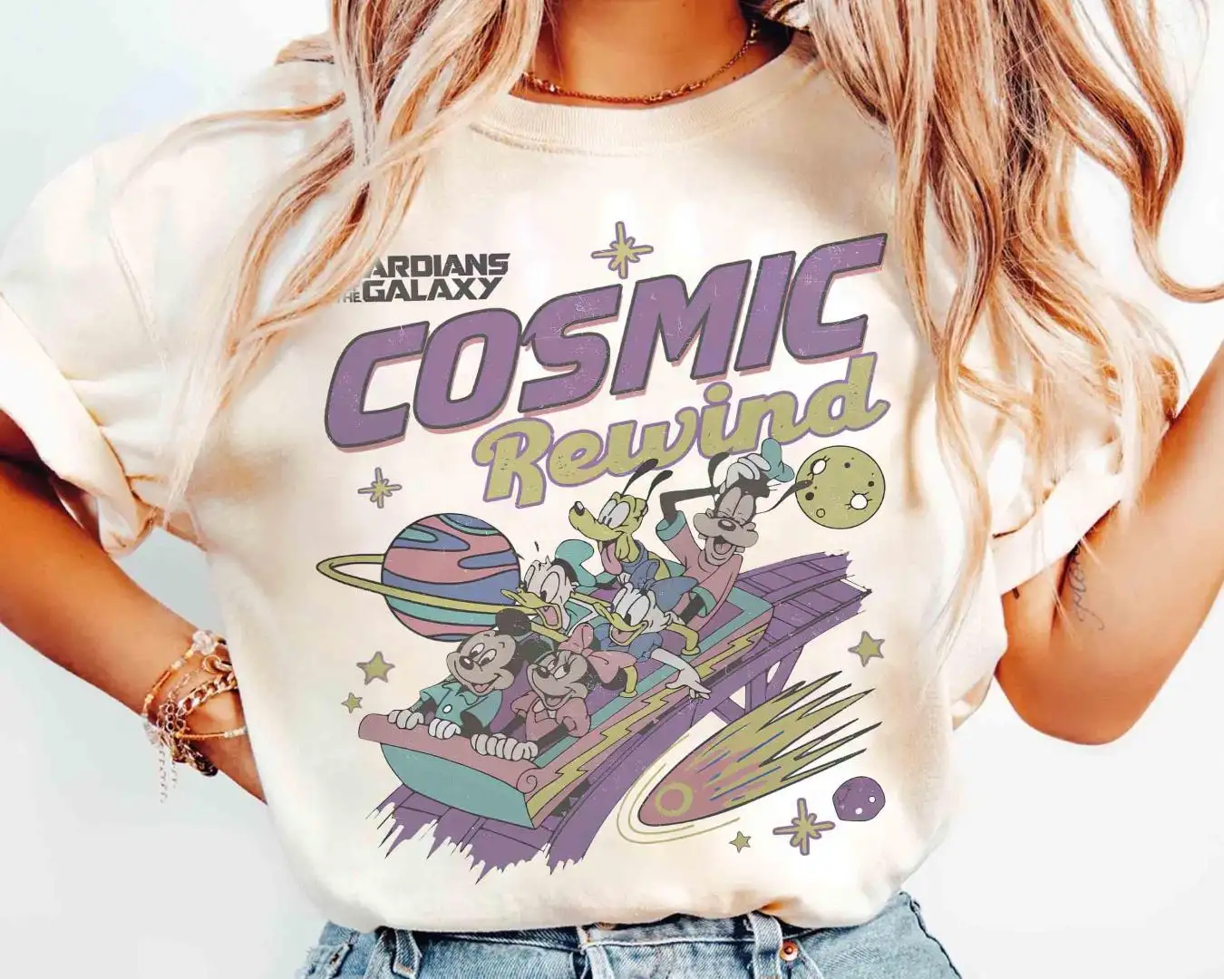 Retro Guardians Of The Galaxy Disney Ride Shirt