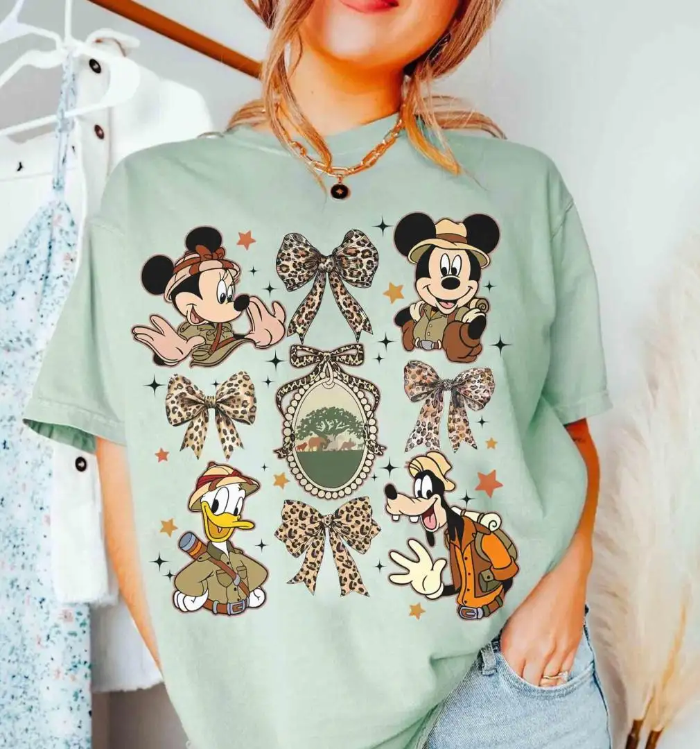 Disney Animal Kingdom Leopard Safari Shirt