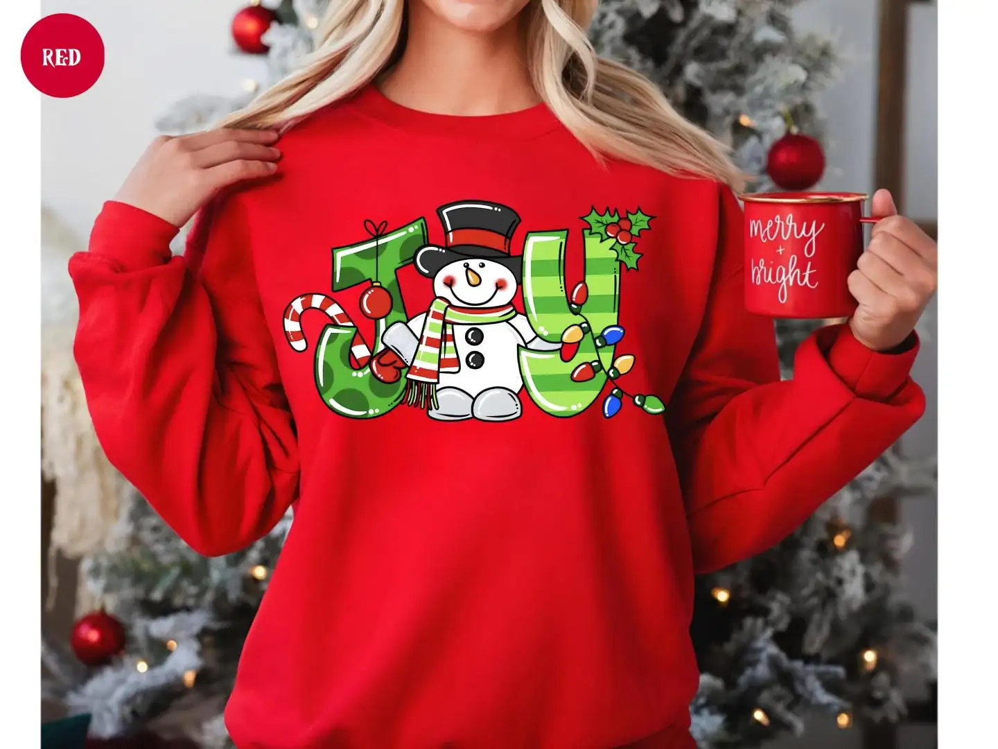 Christmas Snowman Sweatshirt, Cute Holiday Sweater, Christmas Shirts for Women, Christmas Joy Sweatshirt, Christmas Crewneck, Snowman Hoodie