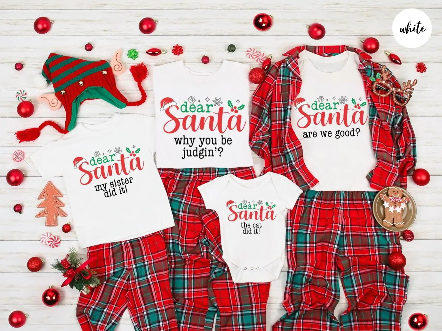 Christmas Family Matching Shirts, Chrismas Cousins Shirt, Group Tee, Funny Family Xmas Tee, Holiday Gift For Family, Dear Santa Quotes Shirt