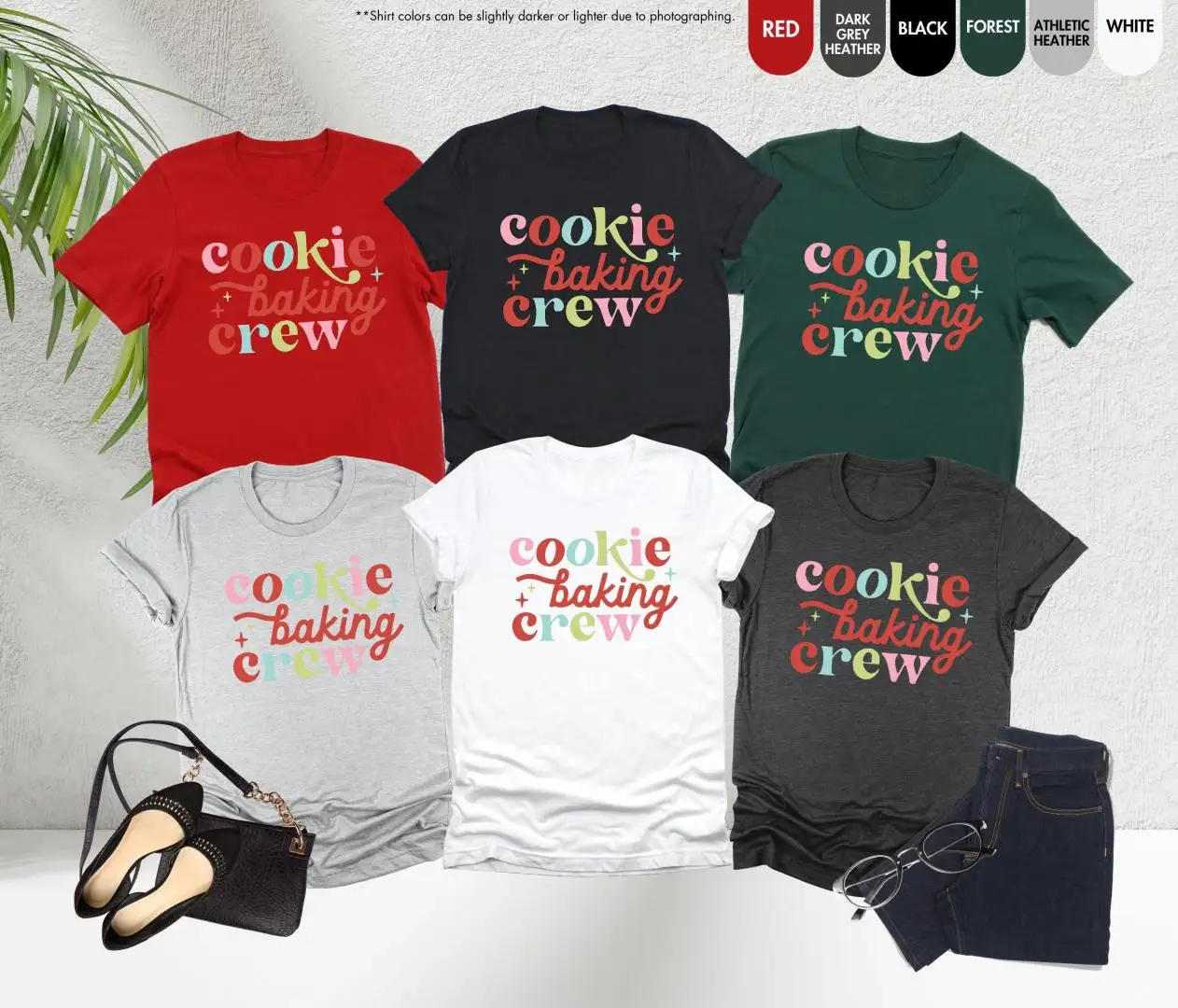 Cookie Baking Crew Shirt, Funny Christmas Shirt, Baking Crew, Matching Family Christmas, Christmas Cookie Crew, Family Christmas Shirts