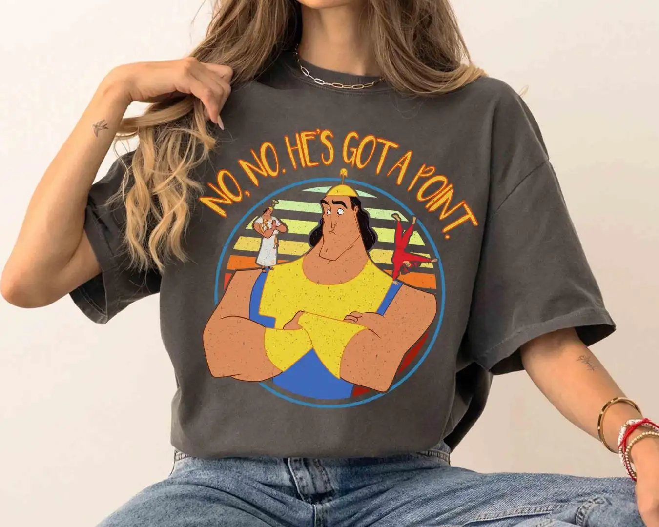 Disney Villains Kronk Angel Devil Quotes Shirt