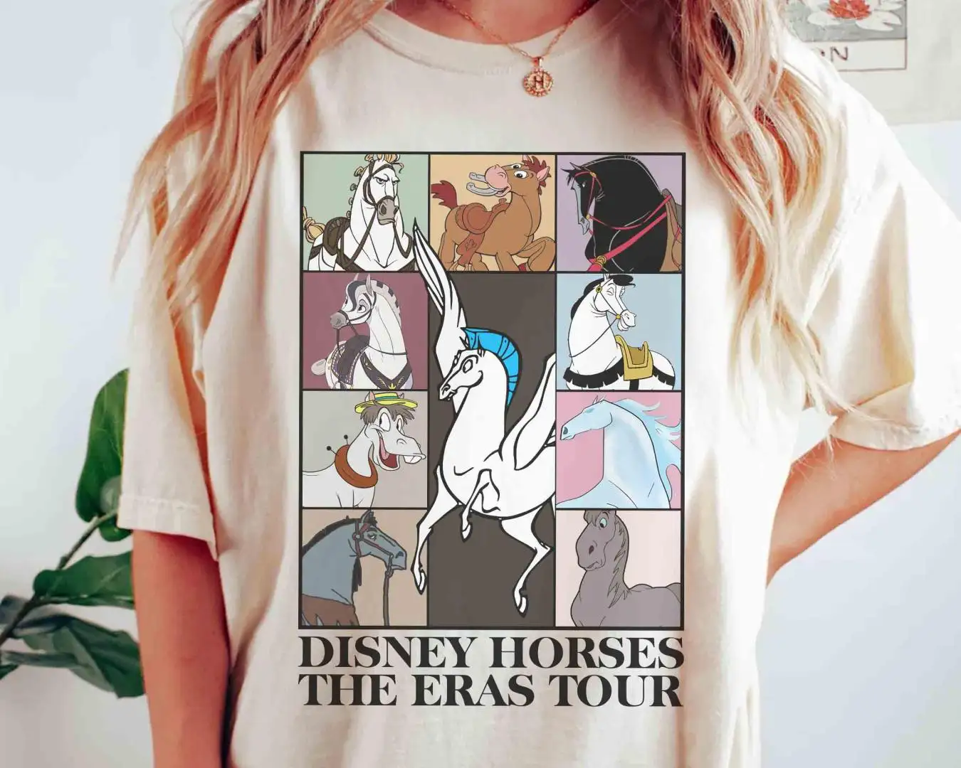 Disney Princess Horses Shirt for Family Holiday Trips
