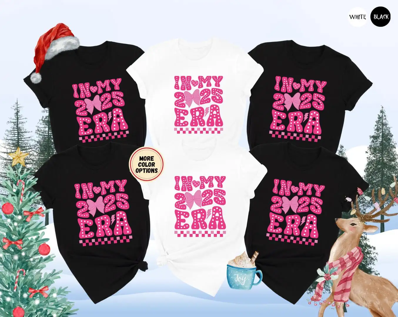 In My 2025 Era Shirt, New Year Shirt Shirt, Happy New Year, New Year Crew Shirt, Cheers To 2025 Shirt, Merry Christmas Tee, Hello 2025 Shirt