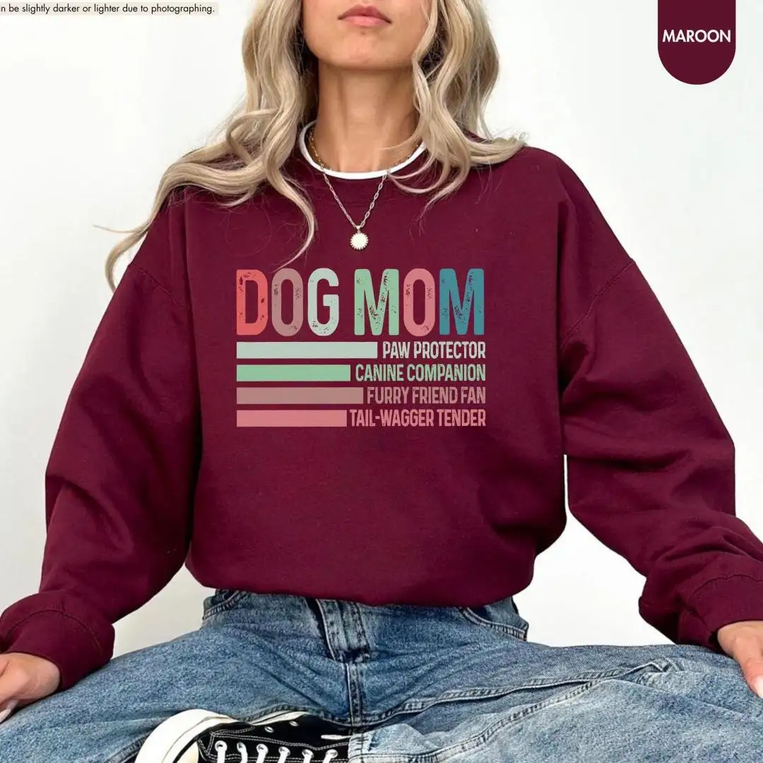Dog Mom Sweatshirt and Hoodie, Dog People Sweatshirt, Dog Lover Sweatshirt, Pet Lover Sweatshirt, Fur Mama Hoodie, New Dog Owner Sweatshirt