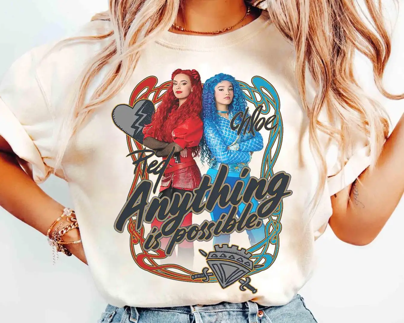 Disney Descendants 4 Rise Of Red Movie Shirt