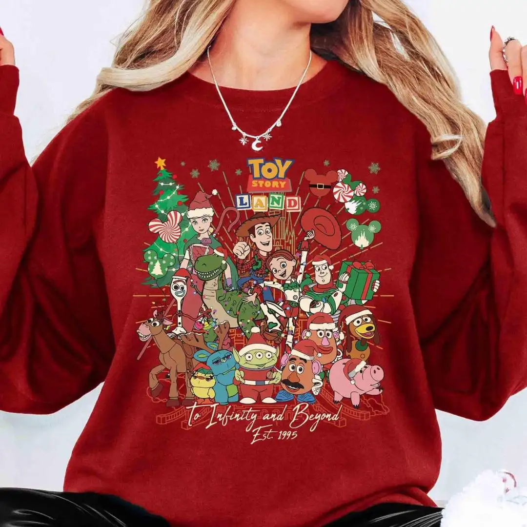 Rertro Toy Story Christmas Shirt, Disneyland Christmas Shirt, Mickey's Very Merry Christmas Shirt, Christmas Gift, Christmas Family Shirt