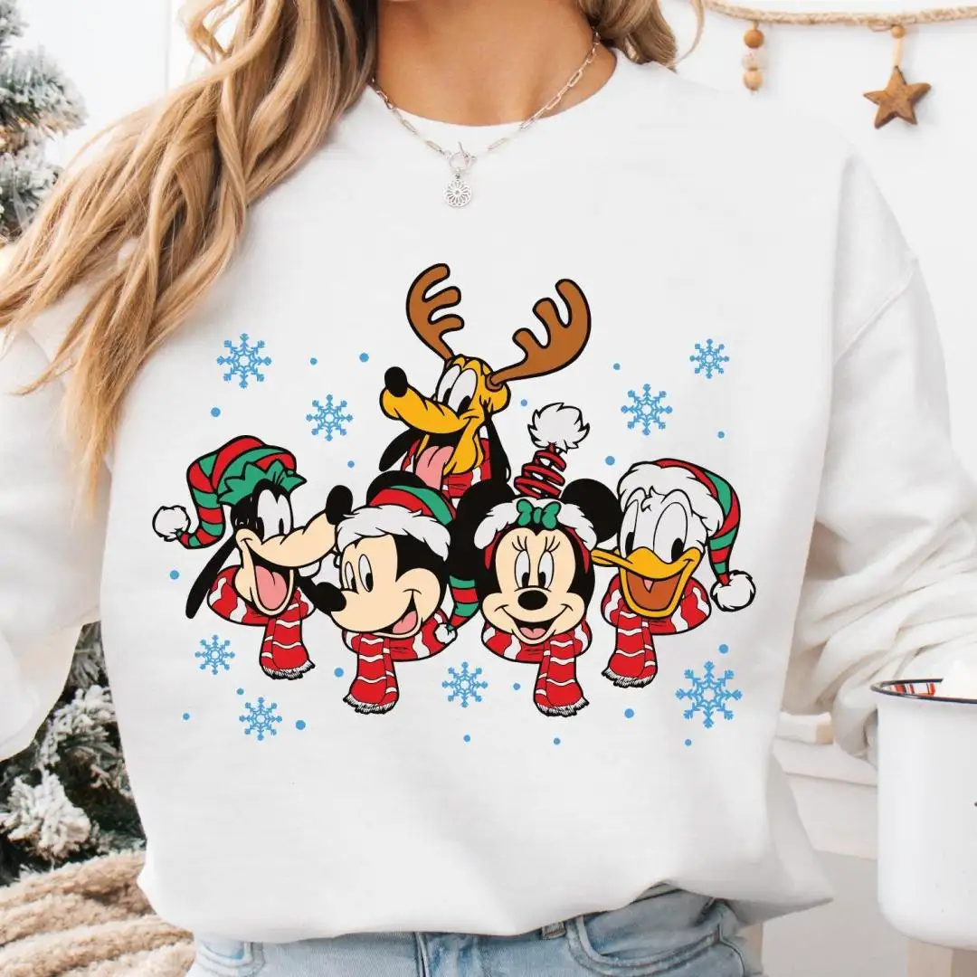 Disney Mickey Christmas Shirt for Family Holiday Gifts