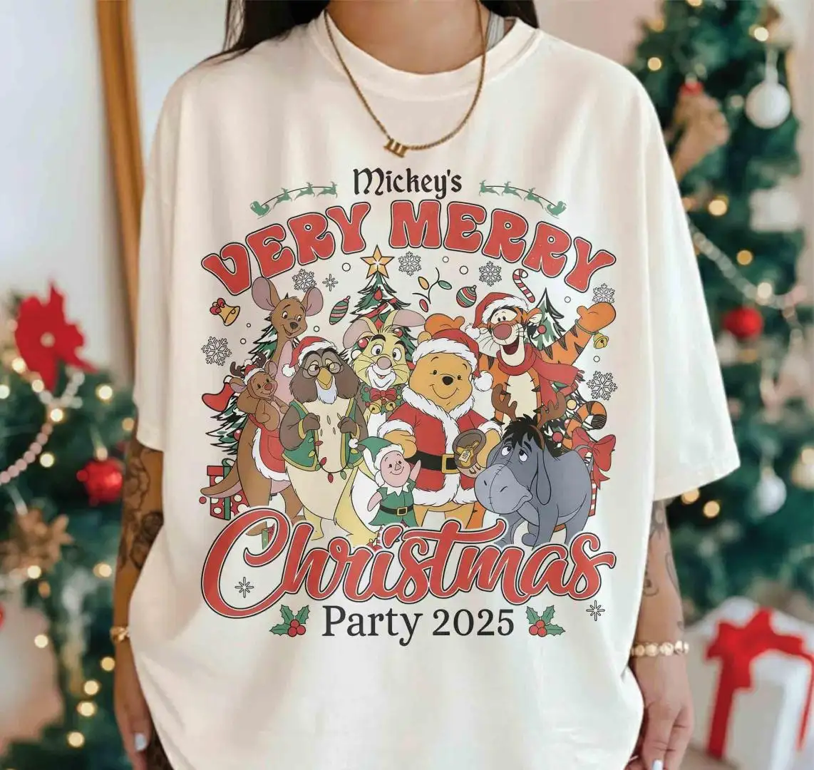 Disney Christmas Shirt | Winnie Pooh Matching Family Gift