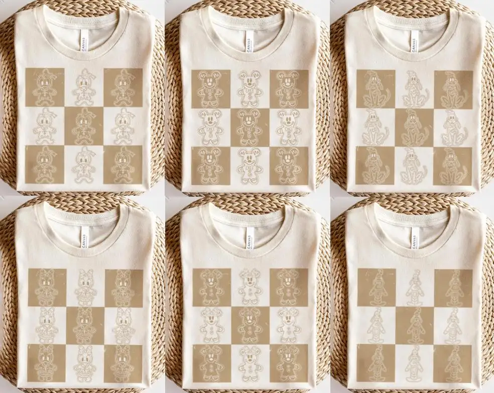 Disney Gingerbread Christmas Shirt for Family Matching