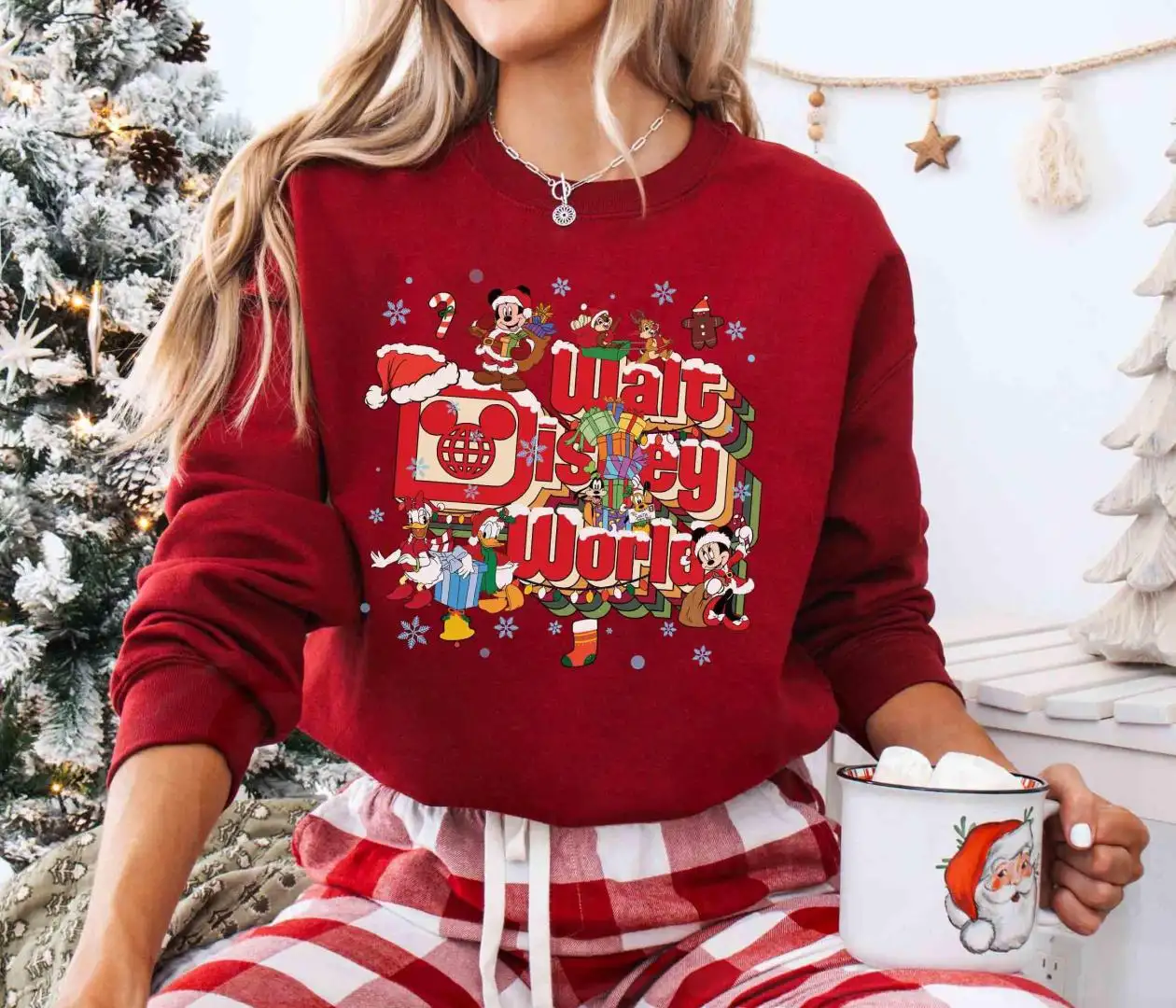 Disney Christmas Shirt for Mickey and Friends Holiday Party