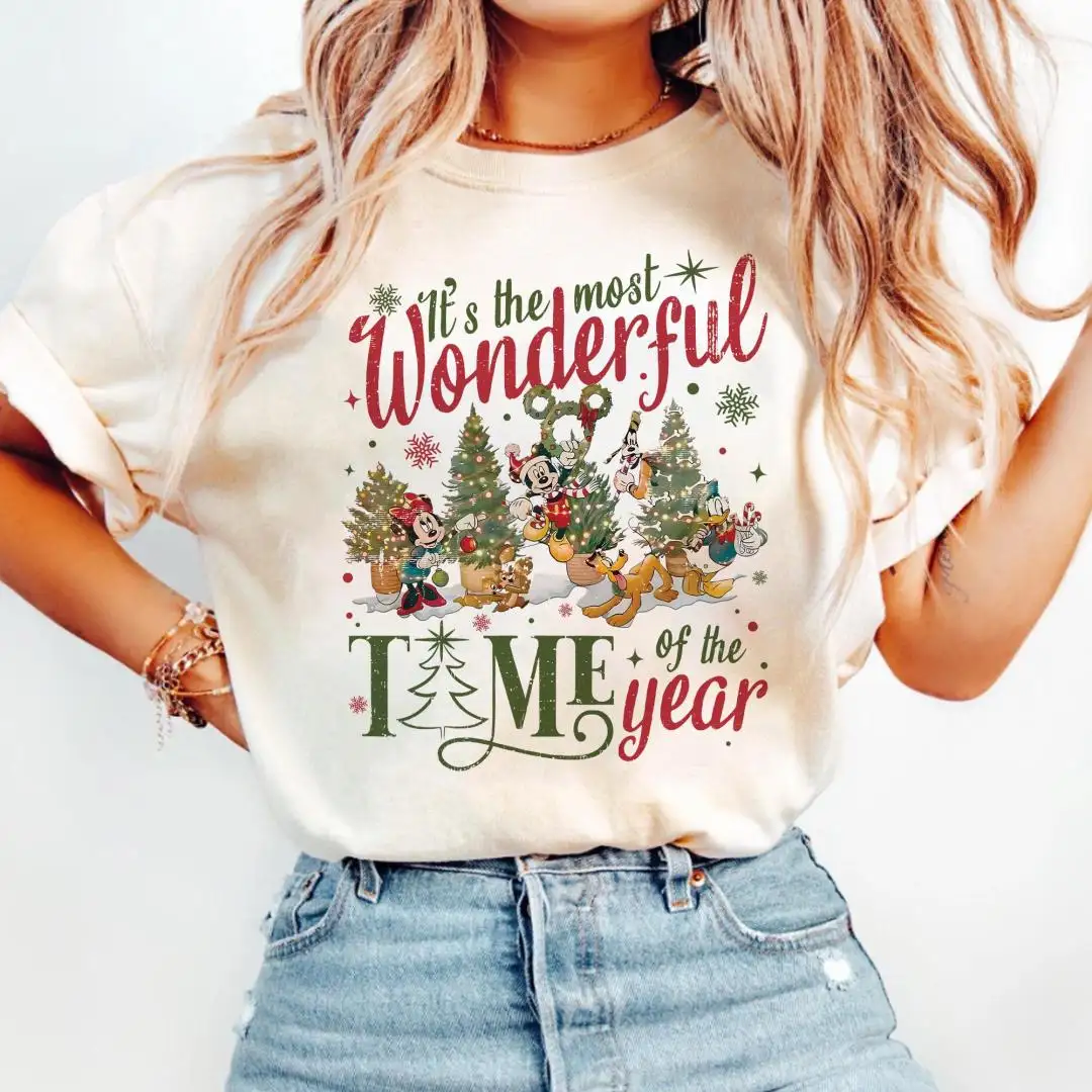 Vintage Mickey Christmas Shirt for Disney Holiday Parties