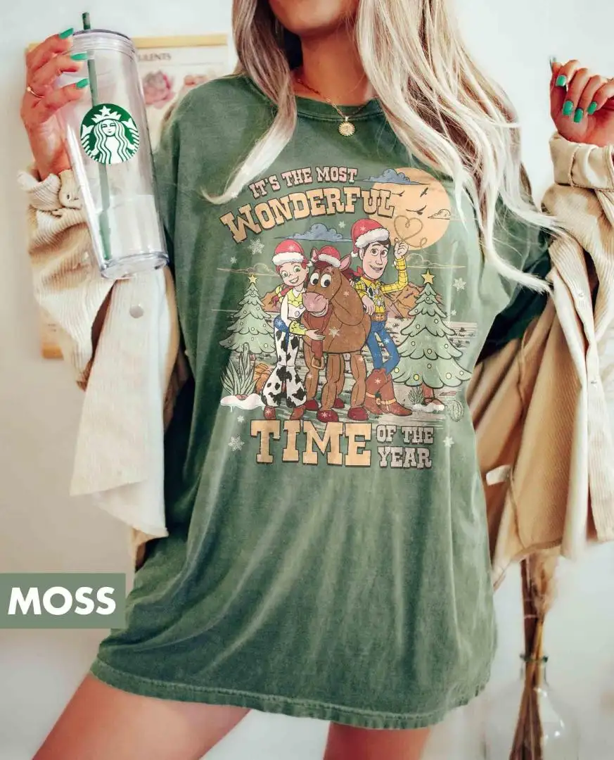 Disney Toy Story Woody Jessie Christmas Shirt